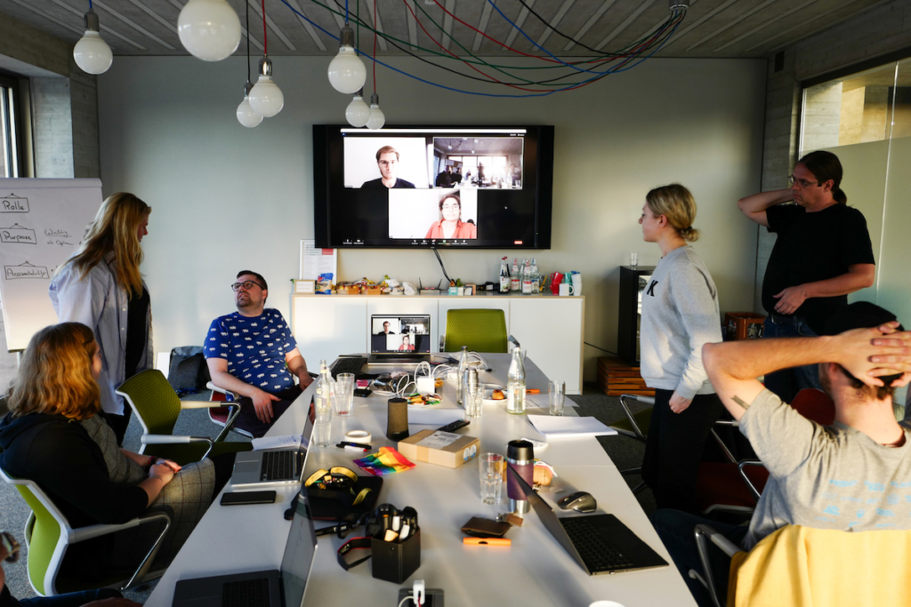 Remote Work Best Practice Case: / gebrüderHeitz bei der Arbeit